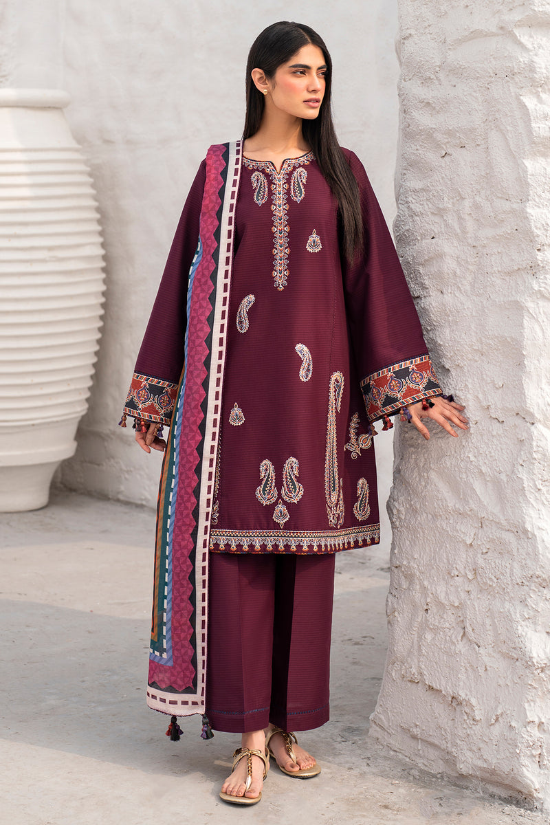 Jazmin | Summer Lawn 25 | USE-9128 XS Wine Berry Lawn