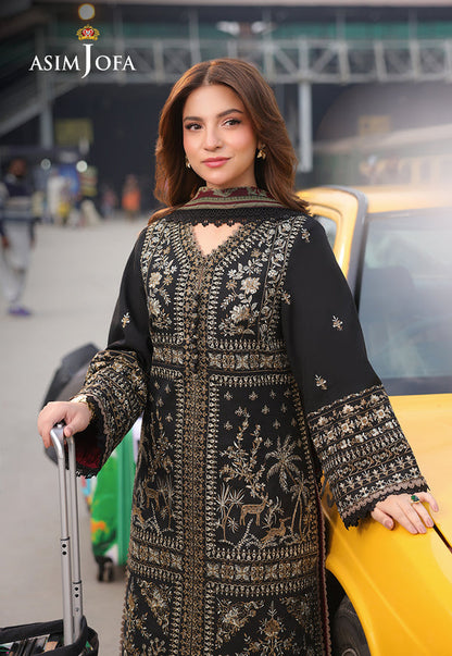 Asim Jofa | Summer Rhapsody | AJUBU-01 Embroidered Jacquard - Pakistani Designer Dress - by Asim Jofa - Type : Ladies Clothes - 100% Original at Saira Sultan