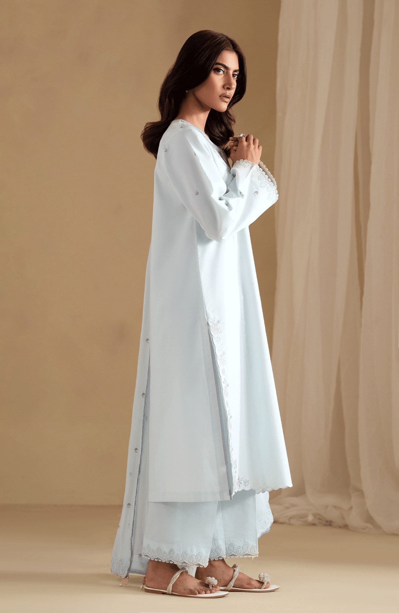 Seran | Luxury Pret | DELYRA - 3 pc - Pakistani Designer Dress - by Seran - Type : Ladies Clothes - 100% Original at Saira Sultan