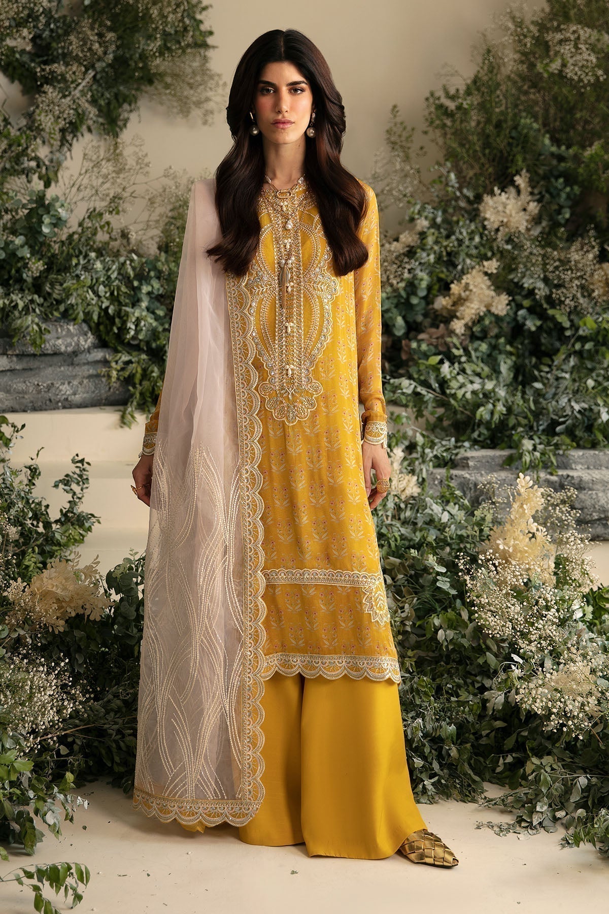 Nureh | Amaya Formals | AM-05 - Pakistani Designer Dress - by Nureh | Type: Formal - 100% Original at Saira Sultan