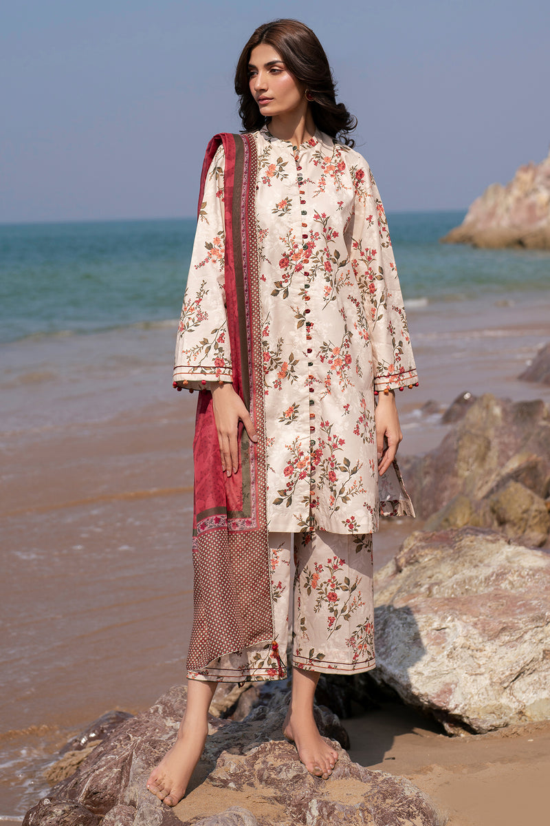 Jazmin | Summer Lawn 25 | USE-9157 XS Off White Lawn