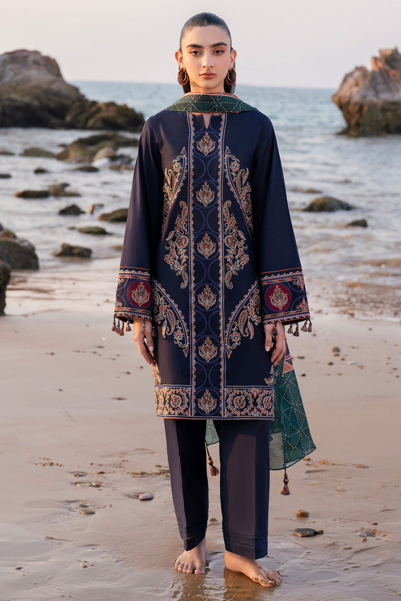Jazmin | Summer Lawn 25 | USE-9169 XS Deep Blue Lawn