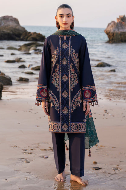 Jazmin | Summer Lawn 25 | USE-9169 XS Deep Blue Lawn
