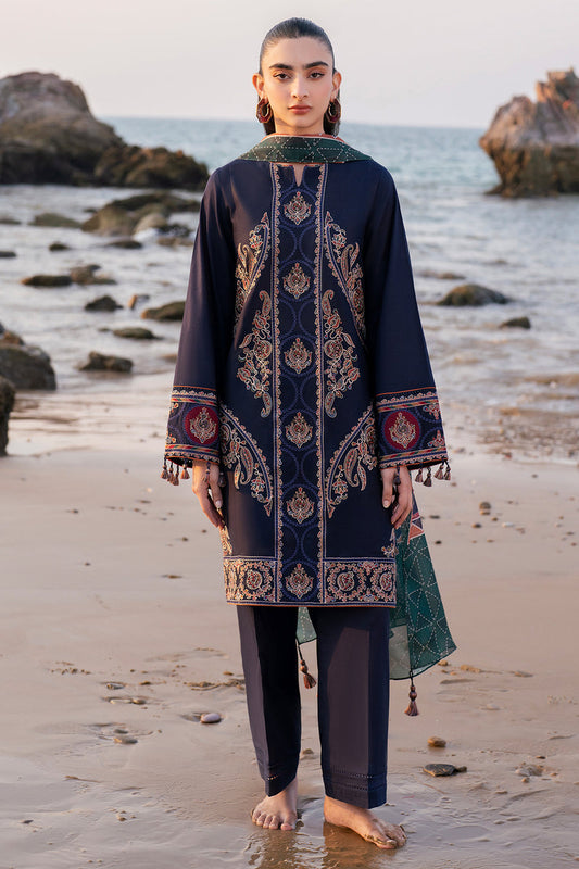 Jazmin | Summer Lawn 25 | USE-9169 XS Deep Blue Lawn