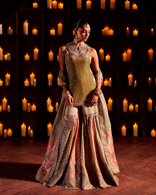 Faiza Saqlain | Zaeva Wedding Formals | Zerra by Faiza Saqlain - Designer Dress  - Type : Ladies Clothes - Available at Saira Sultan - 100% Original 