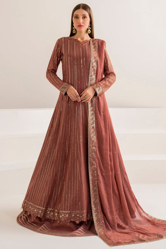 Farasha | Lumiere Formals | RUSSET - Pakistani Designer Dress - by Farasha | Type: Formal - 100% Original at Saira Sultan