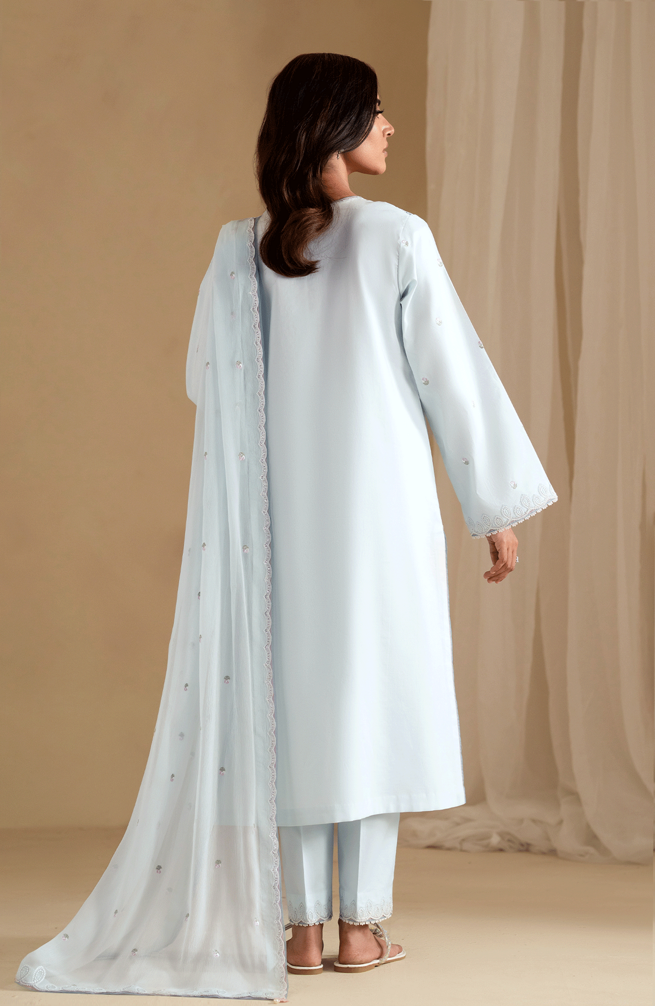 Seran | Luxury Pret | DELYRA - 3 pc - Pakistani Designer Dress - by Seran - Type : Ladies Clothes - 100% Original at Saira Sultan
