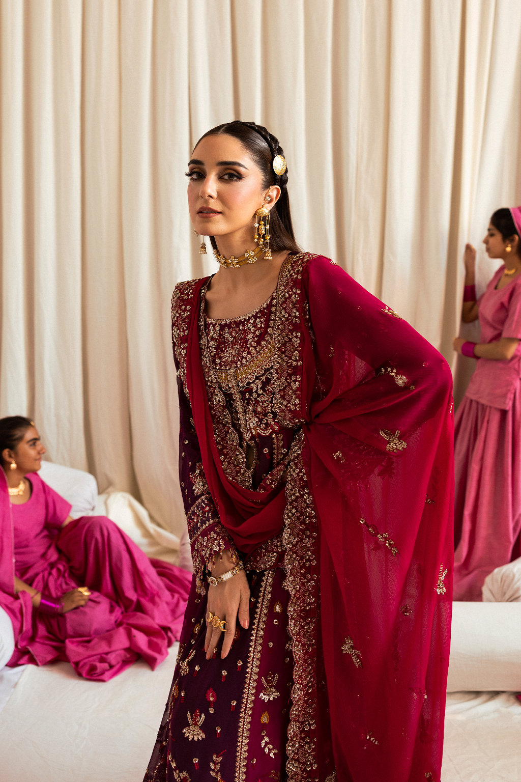 Emaan Adeel I The Empress Wedding Formals I AVORIA - Pakistani Designer Dress - by Emaan Adeel - Type : Ladies Clothes - 100% Original at Saira Sultan