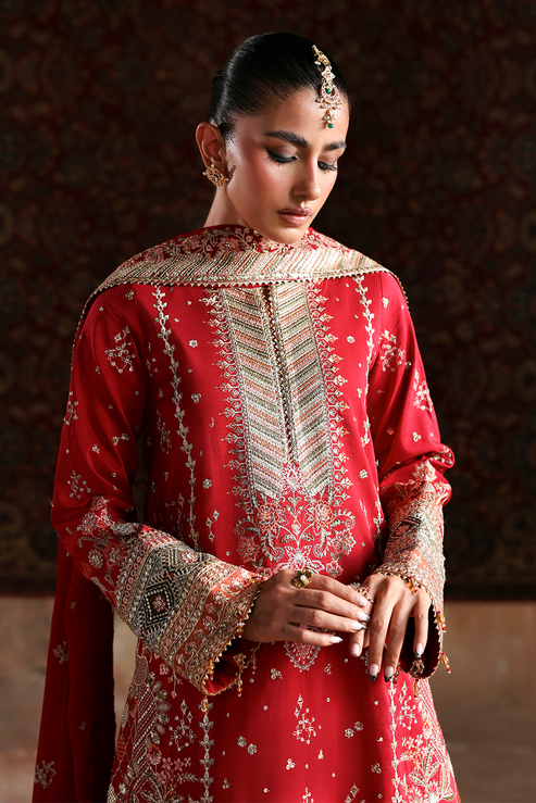 Emaan Adeel | Afsana e Silk | MAHGUL by Emaan Adeel - Designer Dress - Type : Ladies Clothes - Available at Saira Sultan - 100% Original 