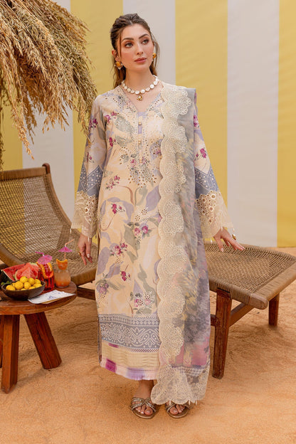 Nureh | Gardenia Lawn 25 | NSG-177 S Beige Lawn