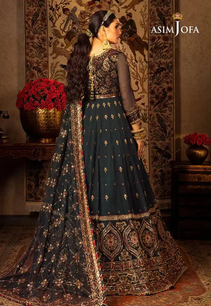 Asim Jofa | Velvet Festive 23 | AJVF-11 - Pakistani Designer Dress - by Asim Jofa | Type: Formal - 100% Original at Saira Sultan