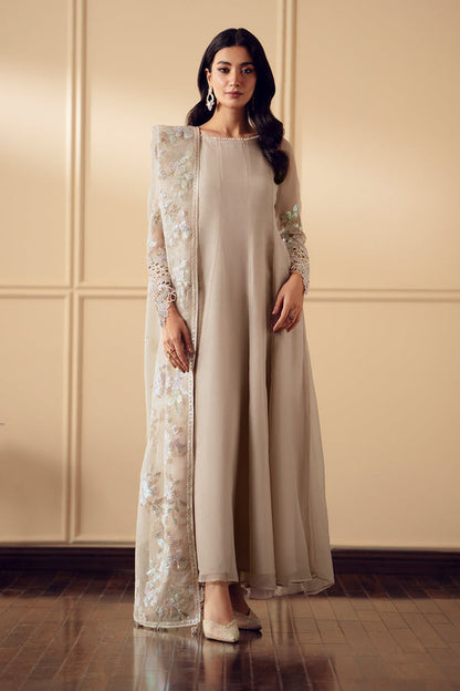 Baroque | Luxury Pret 25 | EMBROIDERED CHIFFON PR-893 - Pakistani Designer Dress - by Baroque - Type : Ladies Clothes - 100% Original at Saira Sultan