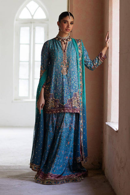 Mina Hassan | Formal Dholki Collection | Leela - Pakistani Designer Dress - by Mina Hassan | Type: Ladies Clothes - 100% Original at Saira Sultan