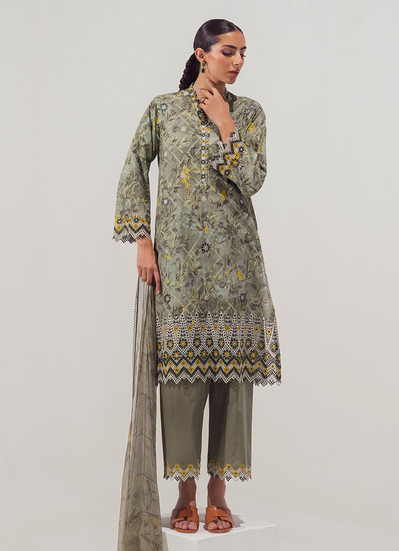 Image | Spring Basics 25 | IMPRSS-213961-12543 XS Olive Haze Cotton