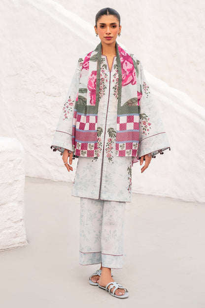Jazmin | Summer Lawn 25 | USE-9121 XS Off White Lawn
