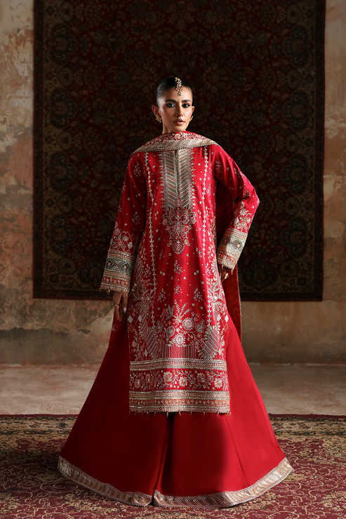 Emaan Adeel | Afsana e Silk | MAHGUL by Emaan Adeel - Designer Dress - Type : Ladies Clothes - Available at Saira Sultan - 100% Original 