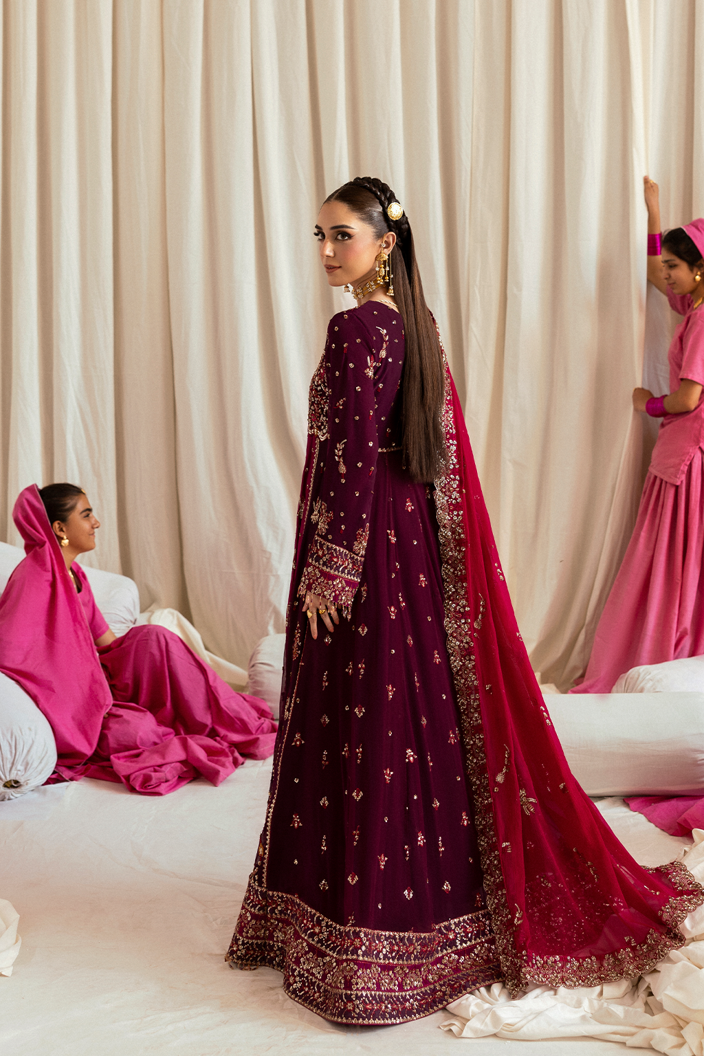 Emaan Adeel I The Empress Wedding Formals I AVORIA - Pakistani Designer Dress - by Emaan Adeel - Type : Ladies Clothes - 100% Original at Saira Sultan