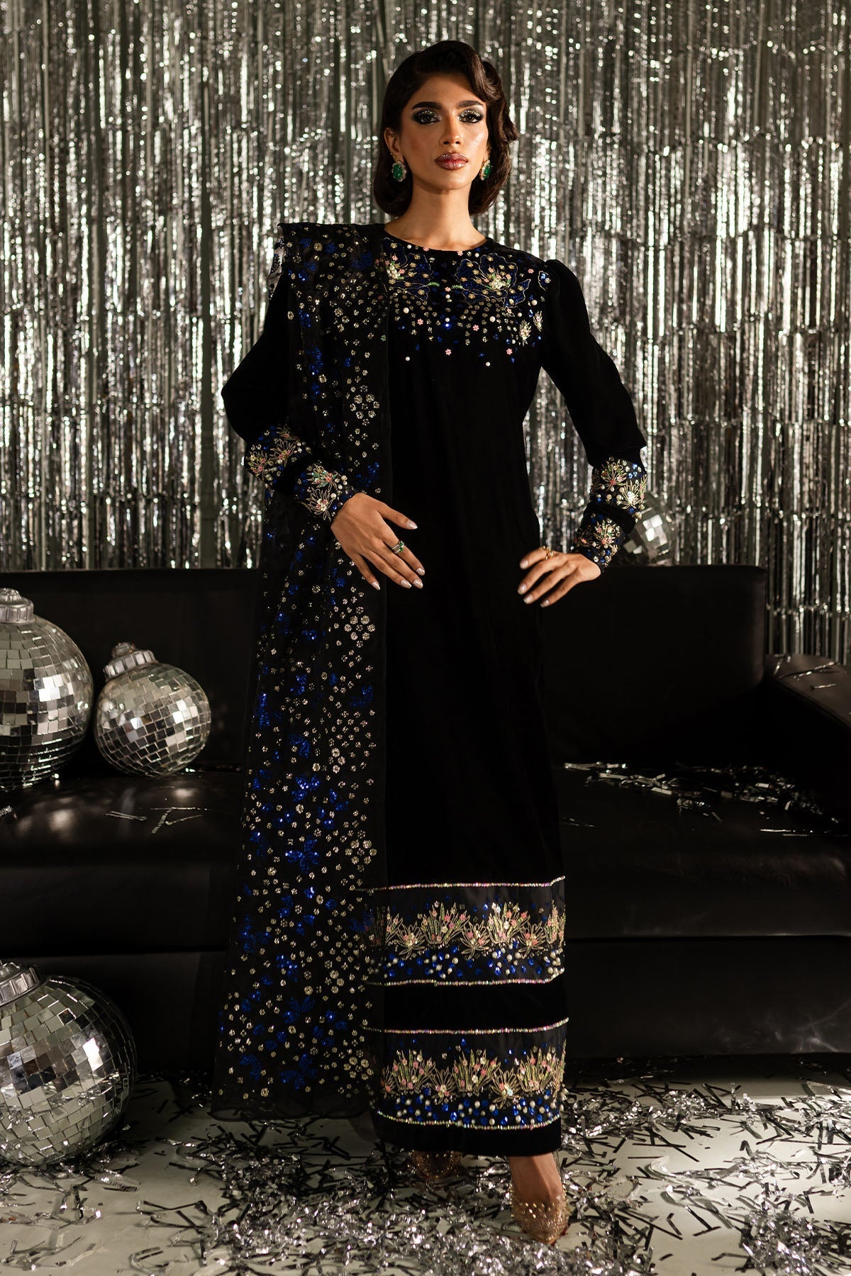Nureh | Fancy Formals | Moonbeam TW-08 - Pakistani Designer Dress - by Nureh - Type : Ladies Clothes - 100% Original at Saira Sultan