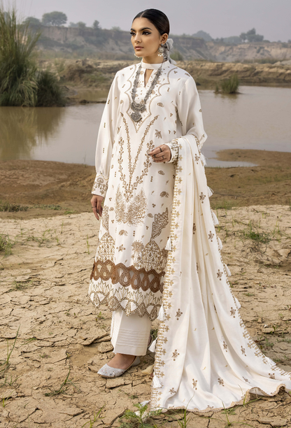 Humdum I Sierra Wool I D01 - Pakistani Designer Dress - by Humdum - Type : Ladies Clothes - 100% Original at Saira Sultan
