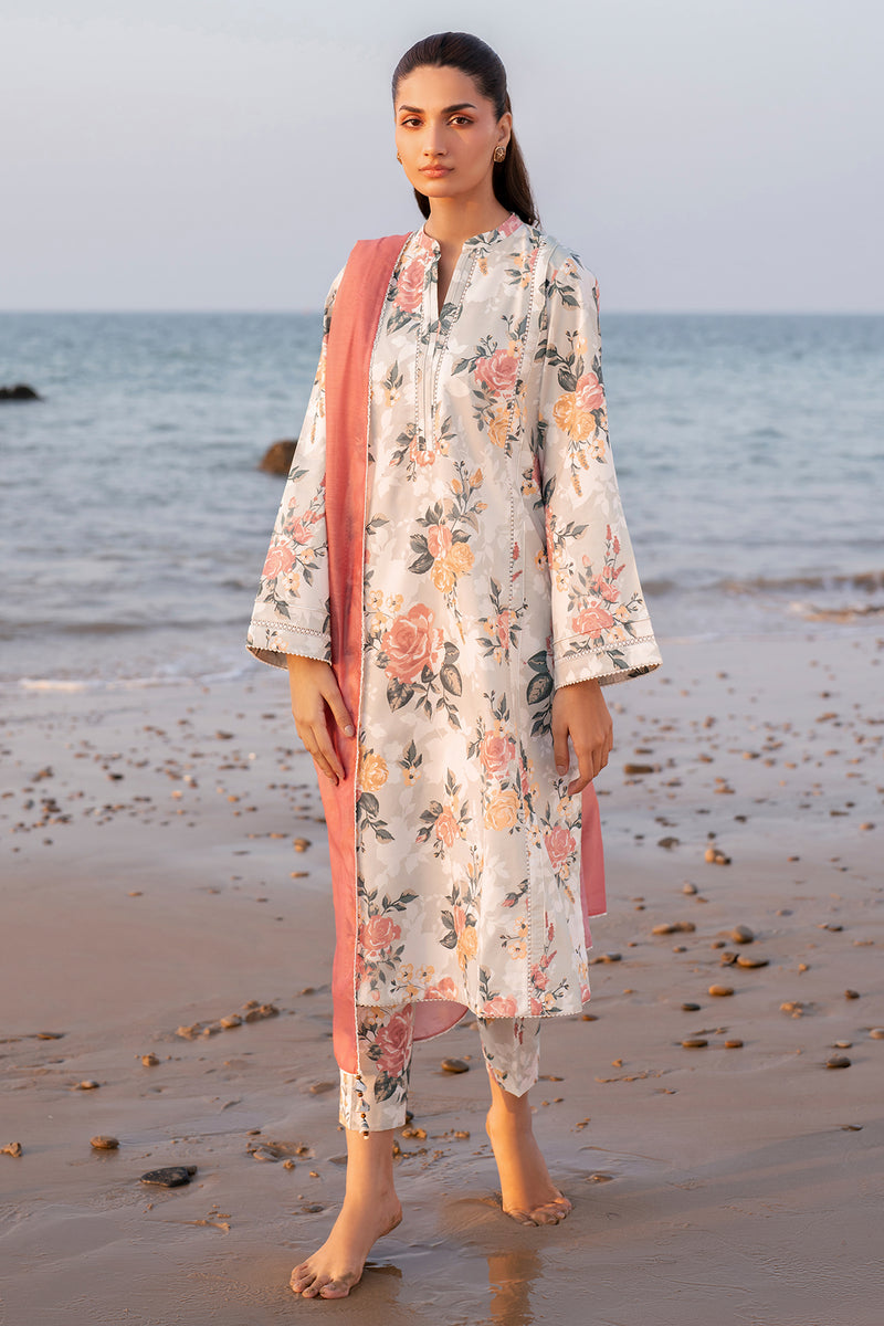 Jazmin | Summer Lawn 25 | USE-9156 XS Off White Lawn