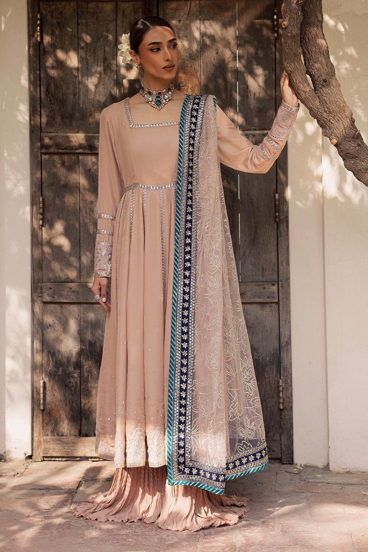 Nureh | Maya Velvet | NW-117 by Nureh - Designer Dress  - Type : Ladies Clothes - Available at Saira Sultan - 100% Original 