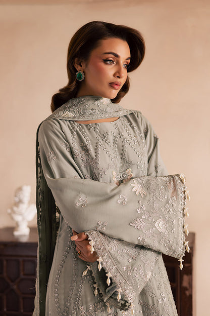Emaan Adeel | Miraan luxury chiffon | ISMIRA M Gray Chiffon