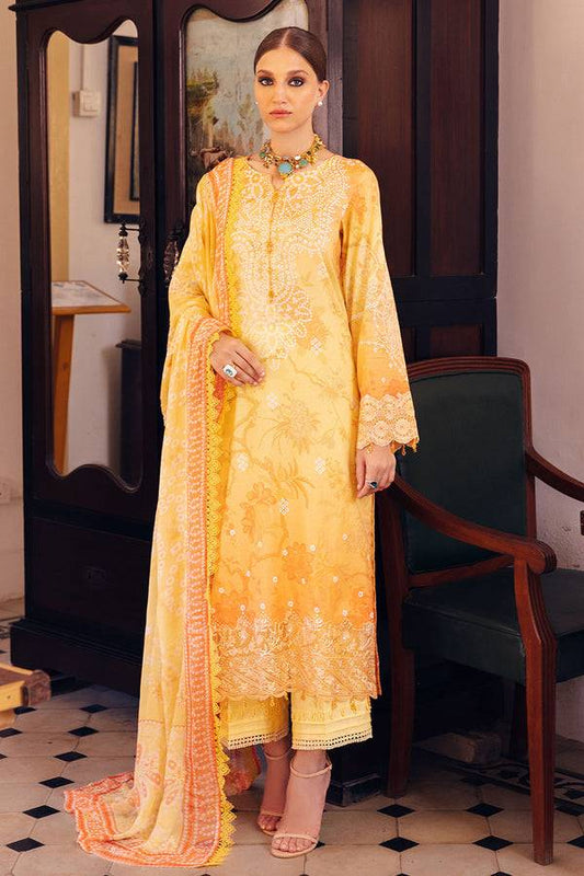 Nureh | Gardenia Lawn 24 | NSG-117 - Pakistani Designer Dress - by Nureh | Type: Luxury - 100% Original at Saira Sultan