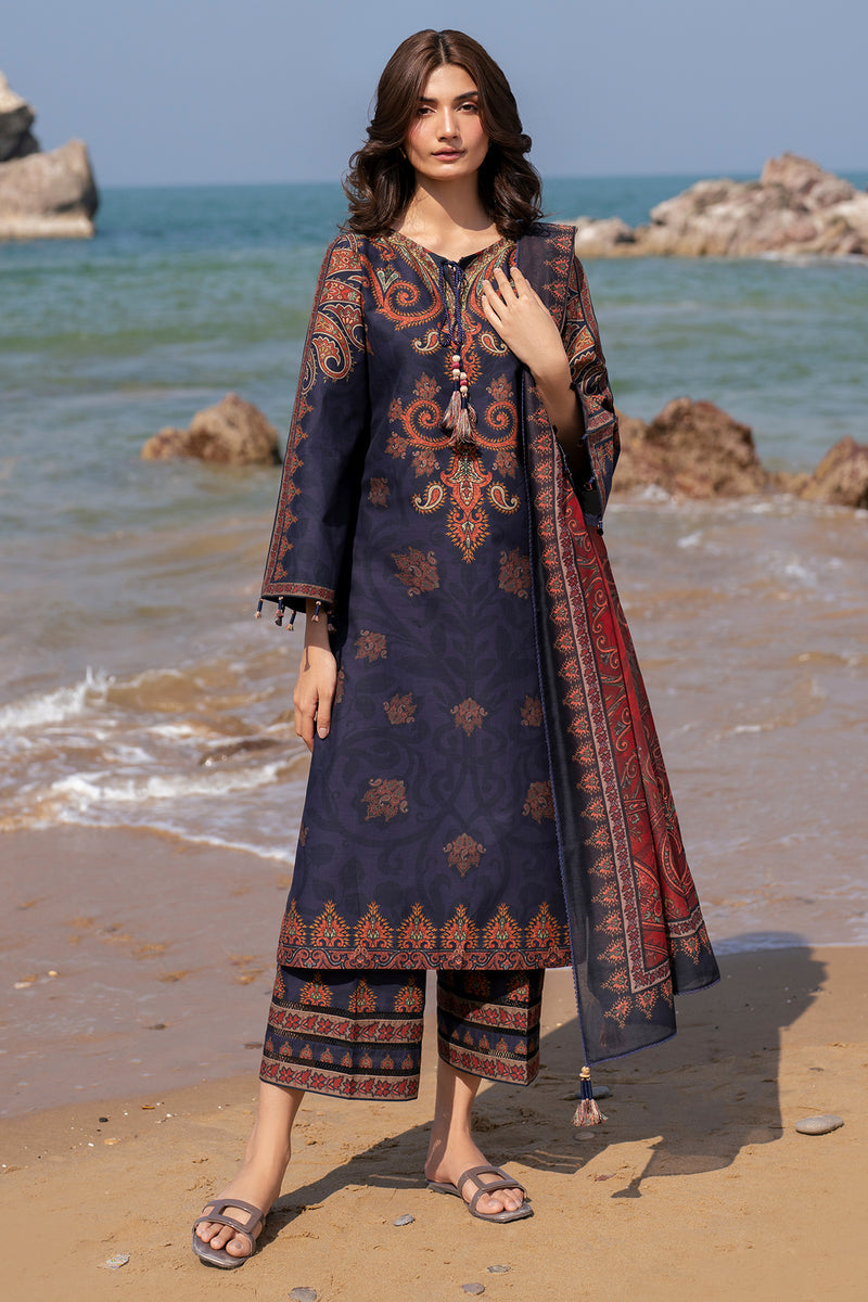 Jazmin | Summer Lawn 25 | USE-9171 XS Purple Lawn
