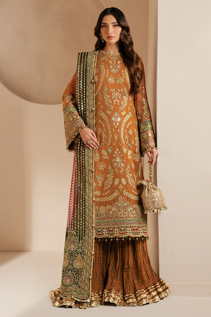 Jazmin | Wedding Formals | WF'25-08 XS Rust Chiffon