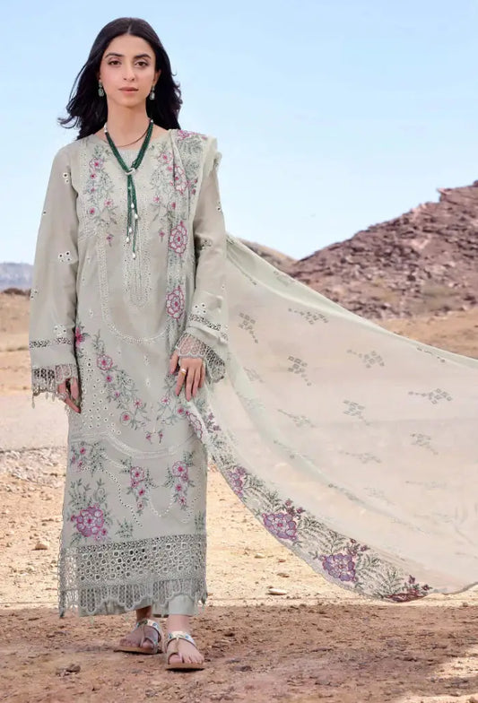 Humdum | Afsoon Lawn 24 | D04 - Pakistani Designer Dress - by HumDum | Type: Luxury - 100% Original at Saira Sultan