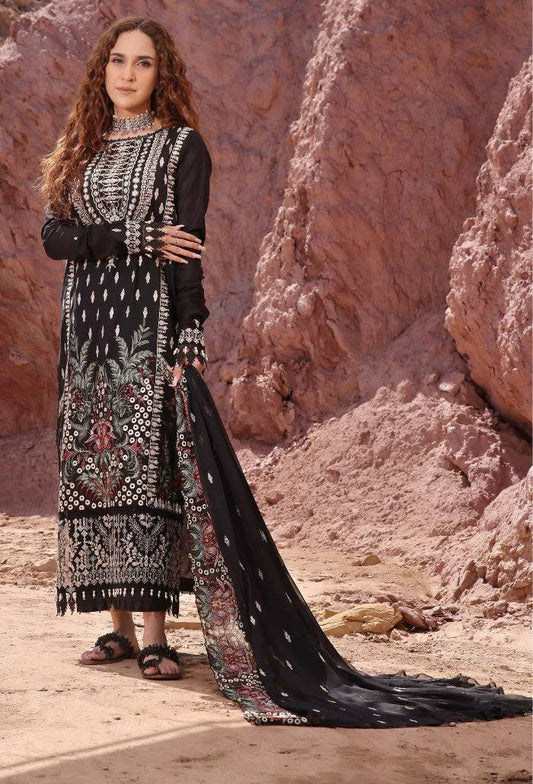 Humdum | Afsoon Lawn 24 | D01 - Pakistani Designer Dress - by HumDum | Type: Luxury - 100% Original at Saira Sultan