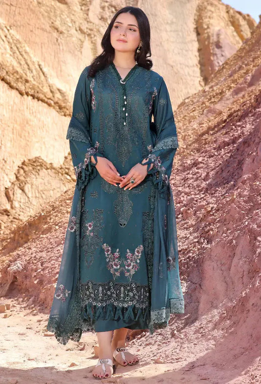 Humdum | Afsoon Lawn 24 | D03 - Pakistani Designer Dress - by HumDum | Type: Luxury - 100% Original at Saira Sultan