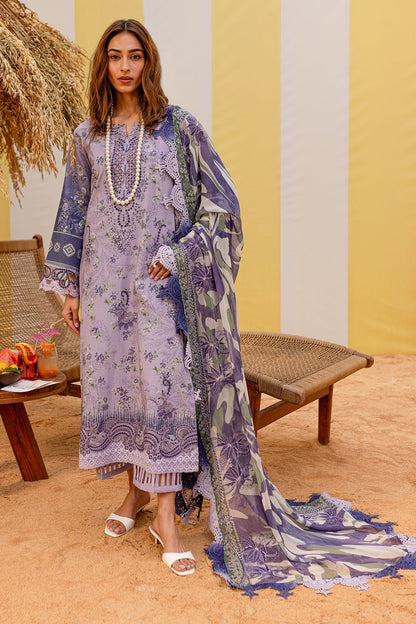 Nureh | Gardenia Lawn 25 | NSG-184 L Purple Gray Lawn