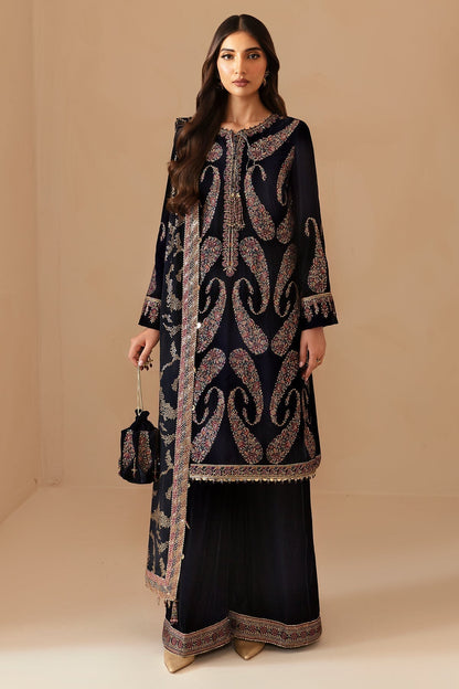 Jazmin | Velvet Edit 24 | Velvet Formal VF-2024 - Pakistani Designer Dress - by Jazmin | Type: Formal - 100% Original at Saira Sultan