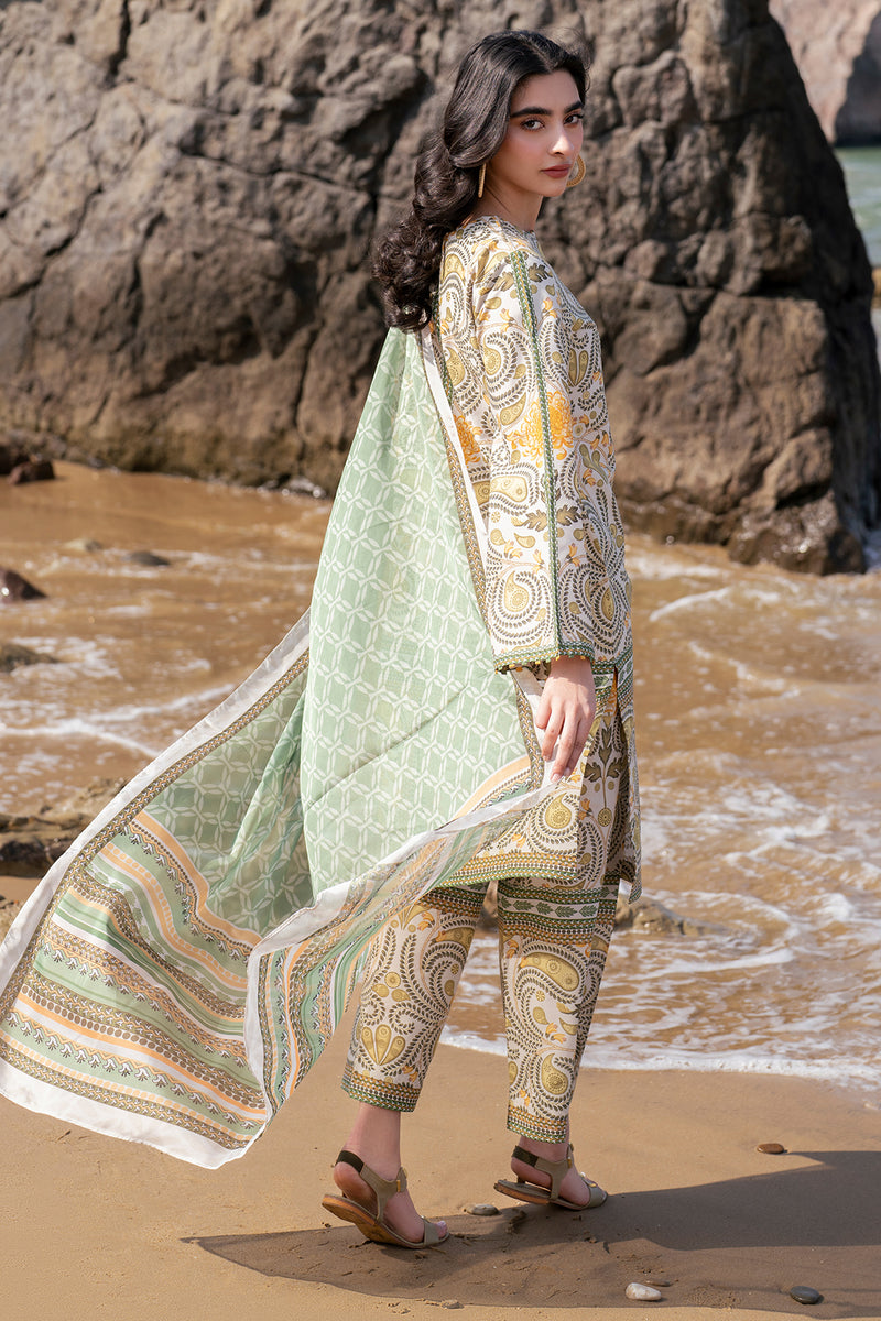 Jazmin | Summer Lawn 25 | USE-9168 S Off White Lawn