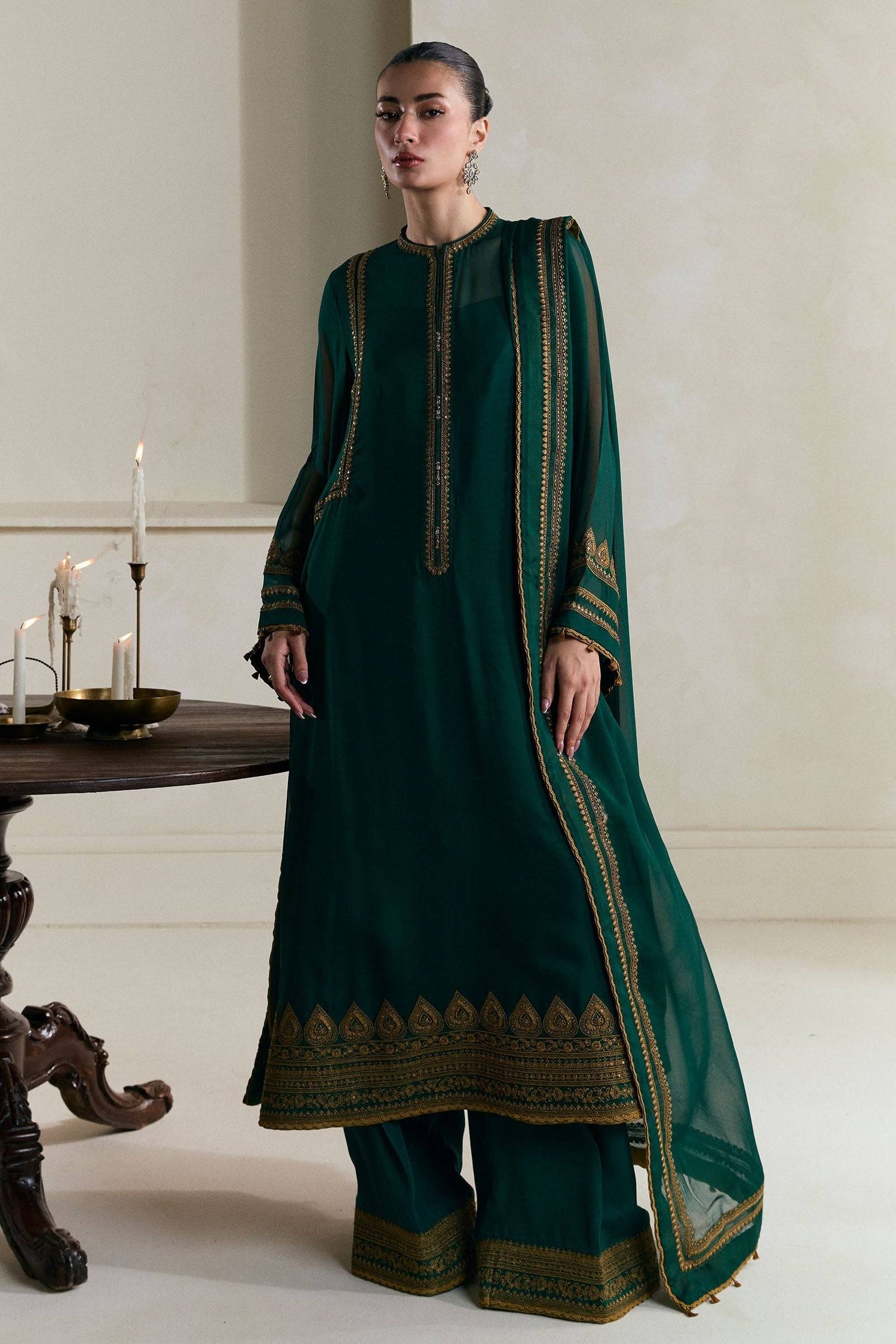 Zara Shahjahan | Festive Wear 25 | ZR25F0550 - Pakistani Designer Dress - by Zara Shahjahan - Type : Ladies Clothes - 100% Original at Saira Sultan
