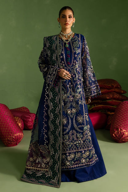 Nureh | Wedding Formals 24 | FP-140 XS Navy Organza