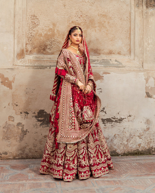 Faiza Saqlain | Nira Festive | Zofia - Pakistani Designer Dress - by Faiza Saqlain | Type: Bridal - 100% Original at Saira Sultan