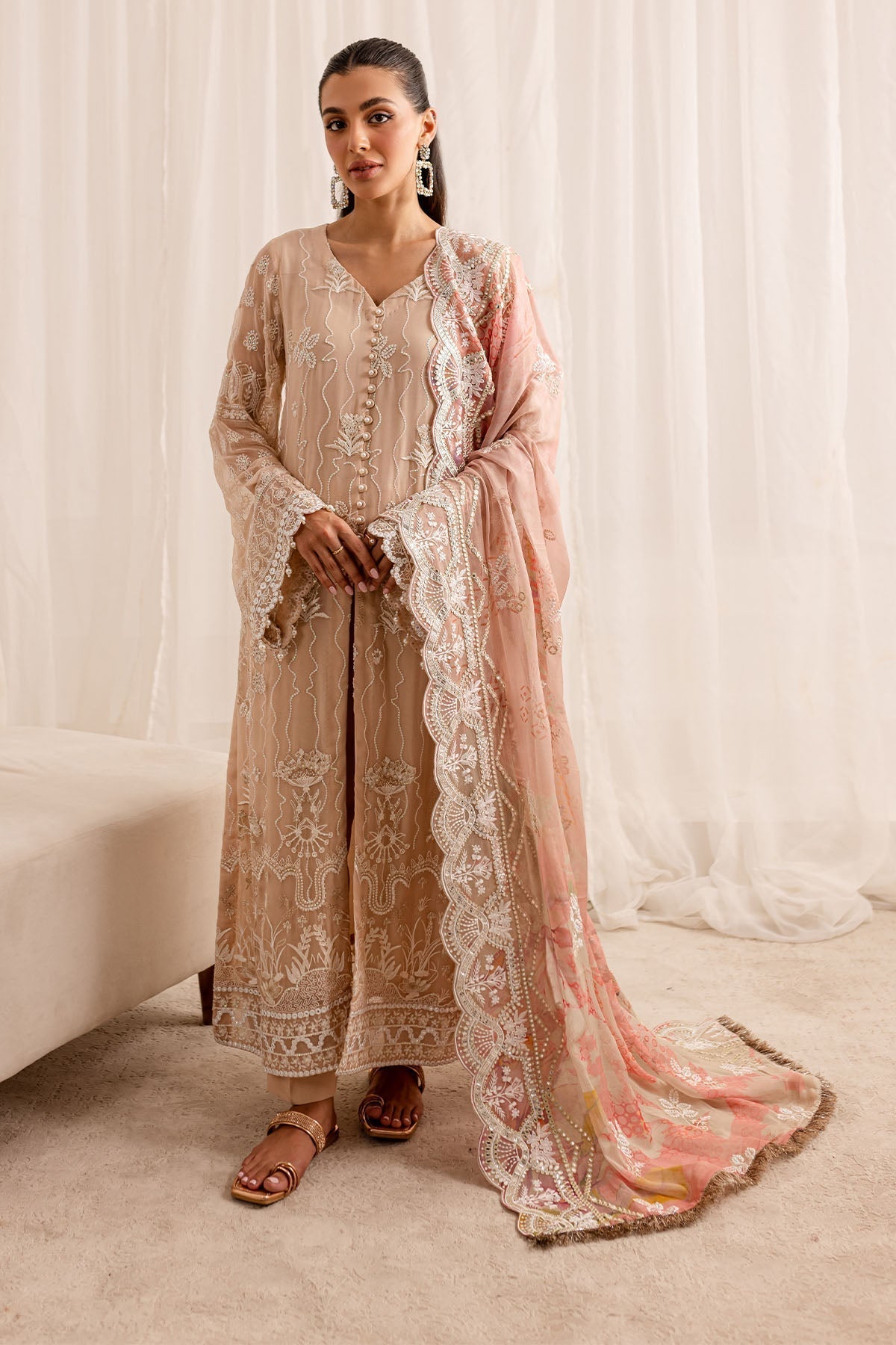 Nureh | Fancy Formals | NP-509 - Pakistani Designer Dress - by Nureh | Type: Formal - 100% Original at Saira Sultan