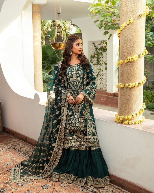Faiza Saqlain | Nira Festive | Ahin - Pakistani Designer Dress - by Faiza Saqlain | Type: Bridal - 100% Original at Saira Sultan