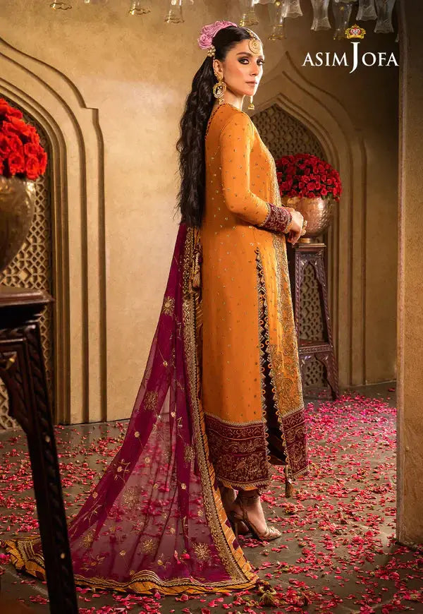Asim Jofa | Velvet Festive 23 | AJVF-07 - Pakistani Designer Dress - by Asim Jofa | Type: Formal - 100% Original at Saira Sultan