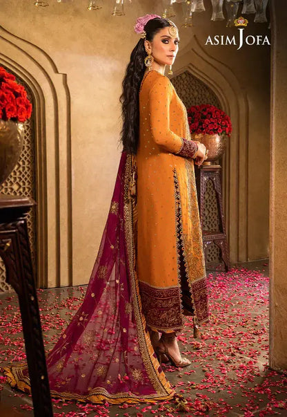 Asim Jofa | Velvet Festive 23 | AJVF-07 - Pakistani Designer Dress - by Asim Jofa | Type: Formal - 100% Original at Saira Sultan