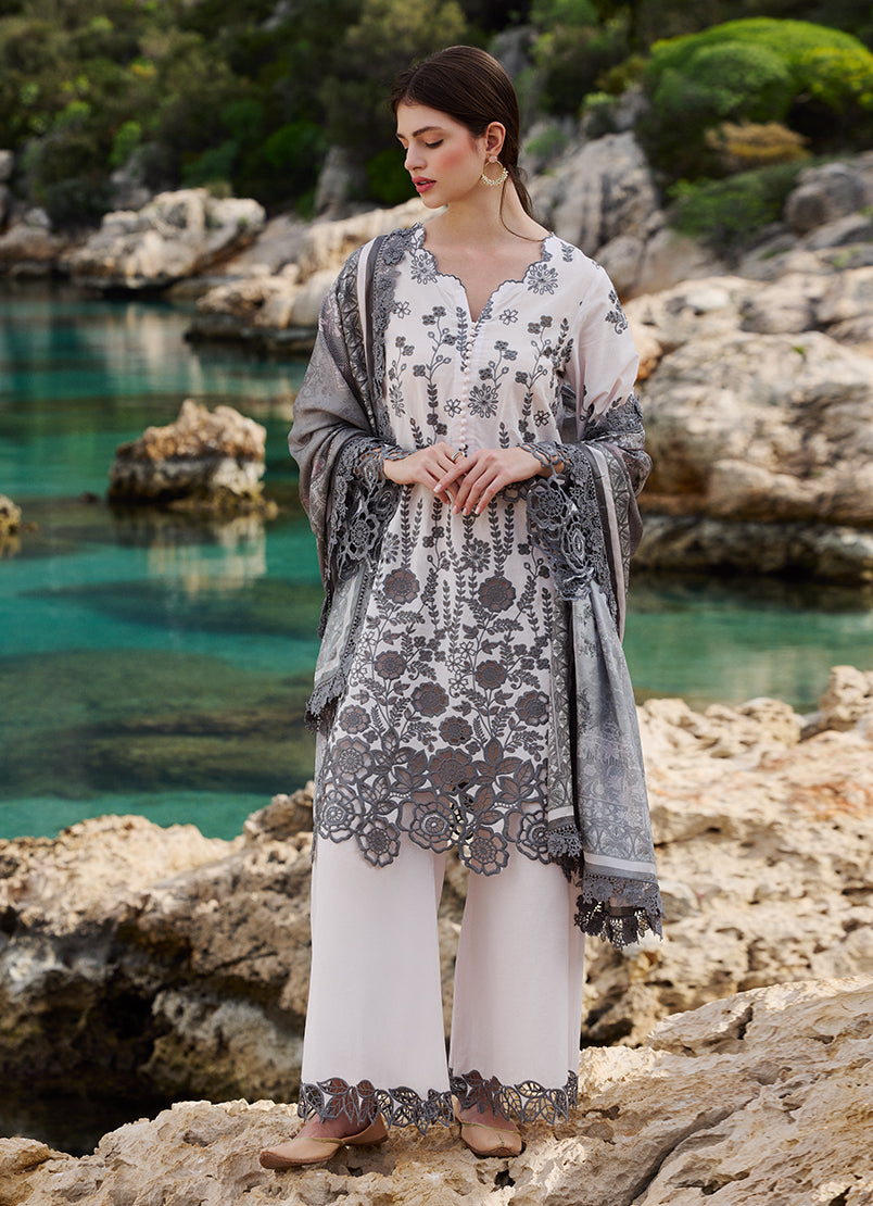 Image | Lawnkari 25 | Laleh XS Powder Pink Cotton Lawn