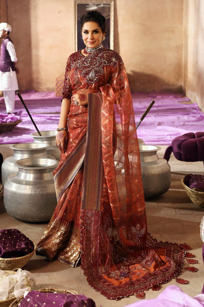 Nureh | Jhoomro Wedding Formals | NL-71 GEHNA - Pakistani Designer Dress - by Nureh | Type: Bridal - 100% Original at Saira Sultan