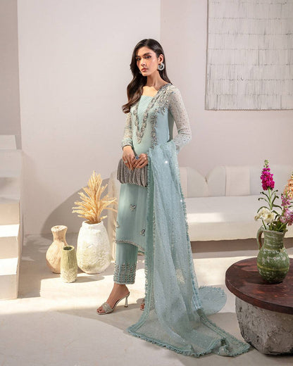 Faiza Saqlain | Lenora Luxury Pret | Arleena - Pakistani Designer Dress - by Faiza Saqlain | Type: Formal - 100% Original at Saira Sultan