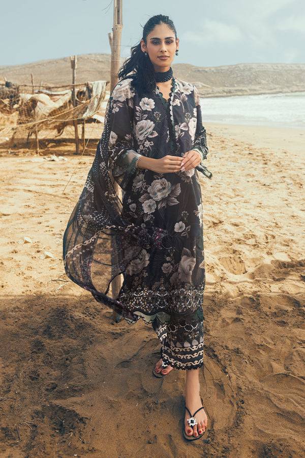 Nureh | Gardenia Lawn 24 | N-04 - Pakistani Designer Dress - by Nureh | Type: Luxury - 100% Original at Saira Sultan