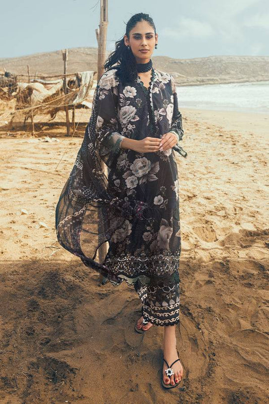 Nureh | Gardenia Lawn 24 | N-04 - Pakistani Designer Dress - by Nureh | Type: Luxury - 100% Original at Saira Sultan