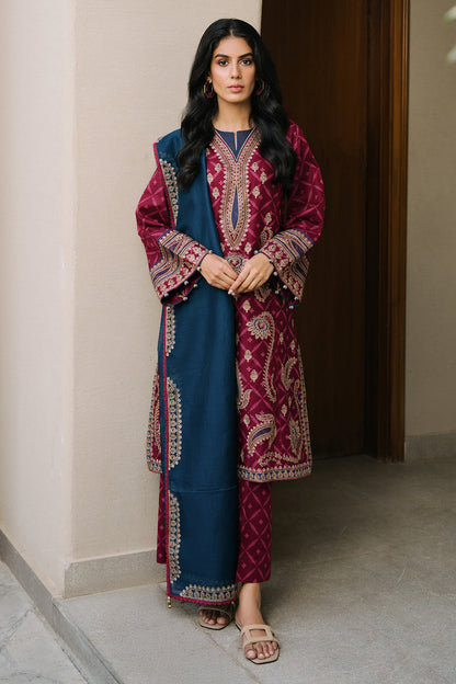 Jazmin | Summer Lawn 25 | USE-9139 XS Maroon Lawn