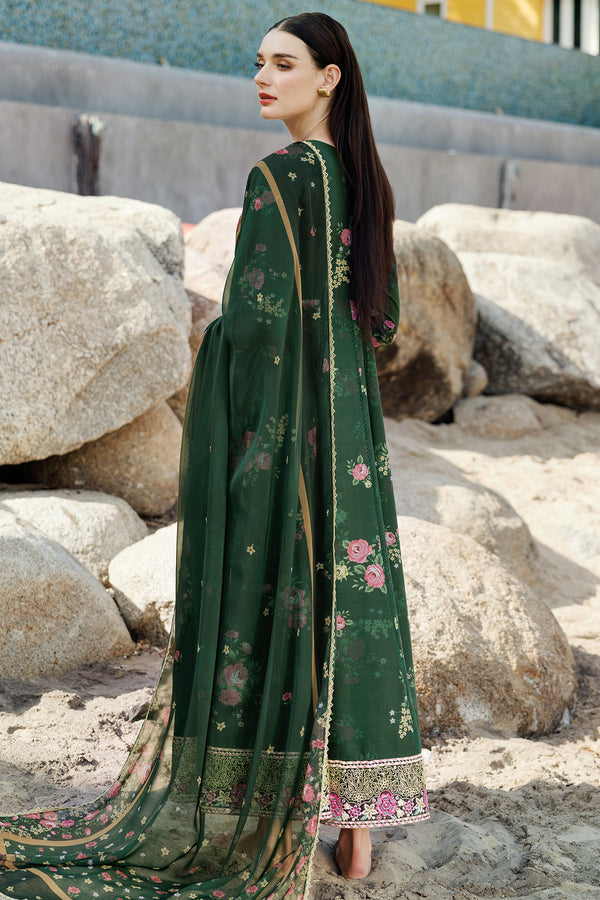 Farasha | Printed Essentials | Mystic Pine S Dark Green Lawn