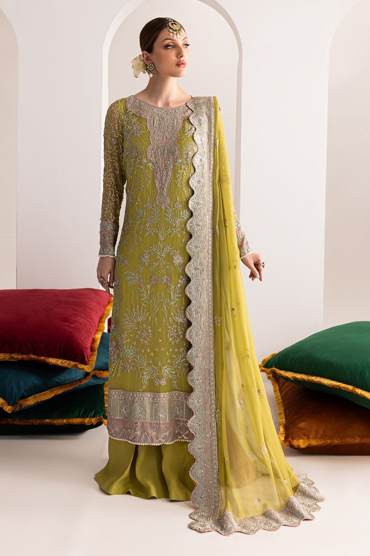 Nureh | Fancy Formals | NP-515 - Pakistani Designer Dress - by Nureh | Type: Formal - 100% Original at Saira Sultan